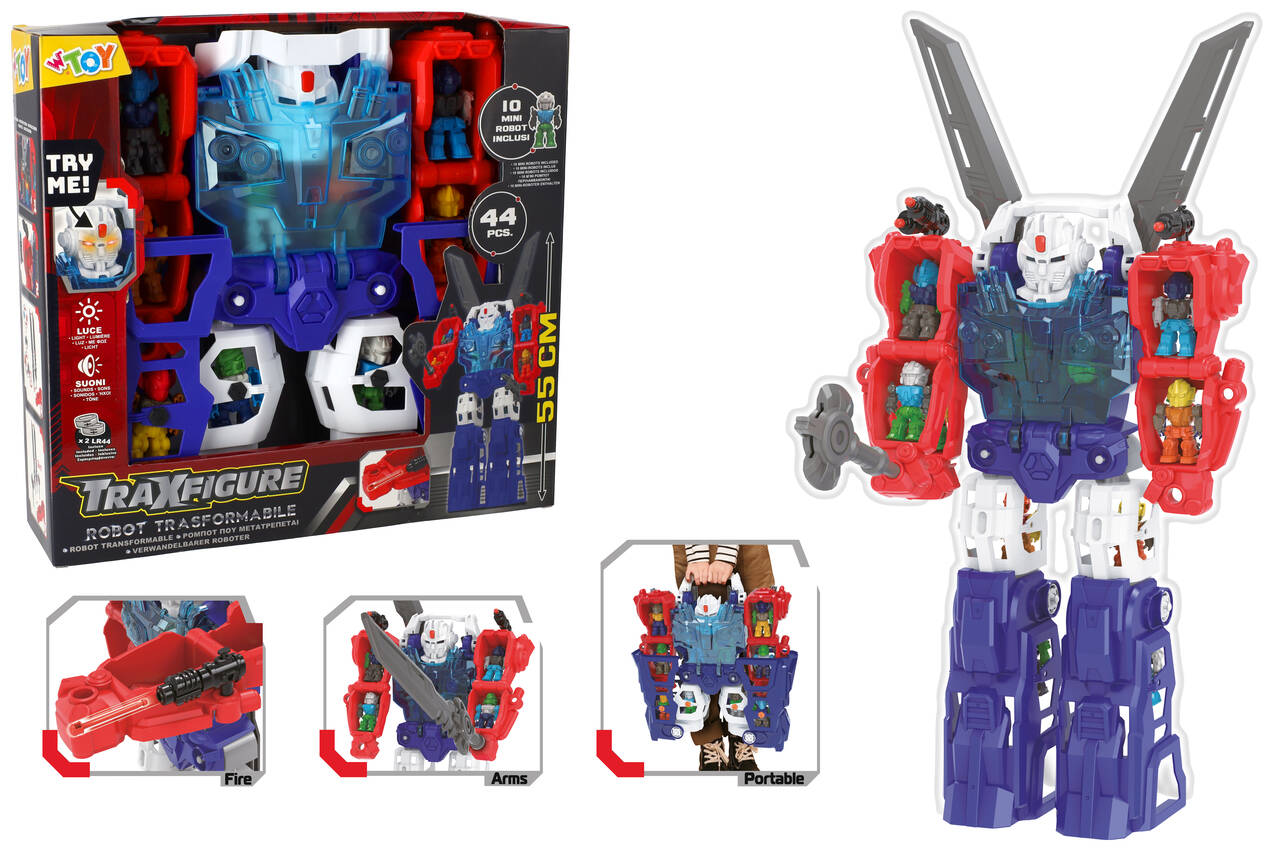 B/O ROBOT C/10 MINI ROBOT/ACC C/LUCI/SUONI TRY ME