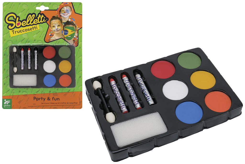 TRUCCOSETTI PARTY C/3CERE/6 CIALDE/1 PENN/1 SPUGNA