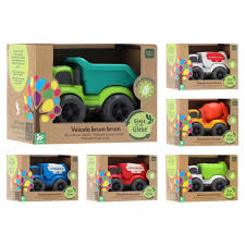 veicolo di bioplastica ruota libera 10cm