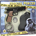 SET FONDINA PISTOLA  8COLPI E MANETTE