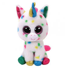 PELUCHE TY UNICORNO HARMONIE 15CM