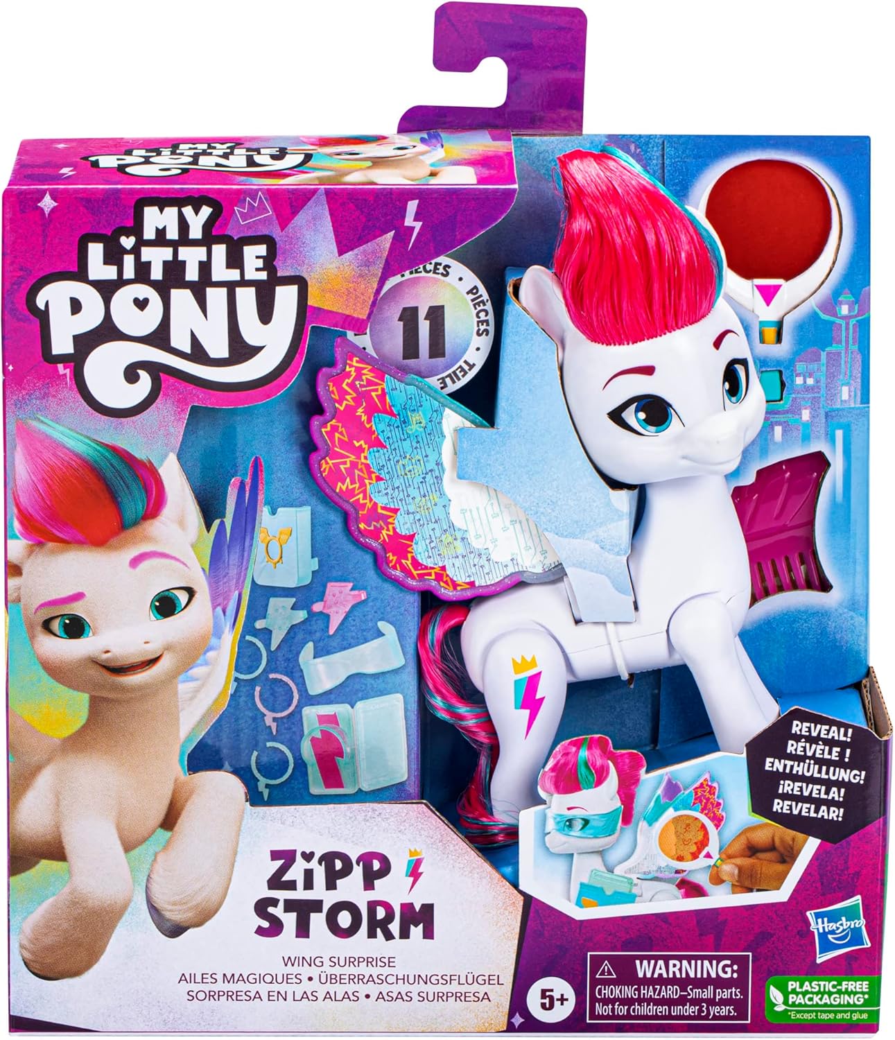 My Little Pony Giocattoli Zipp Storm Wing Surprise