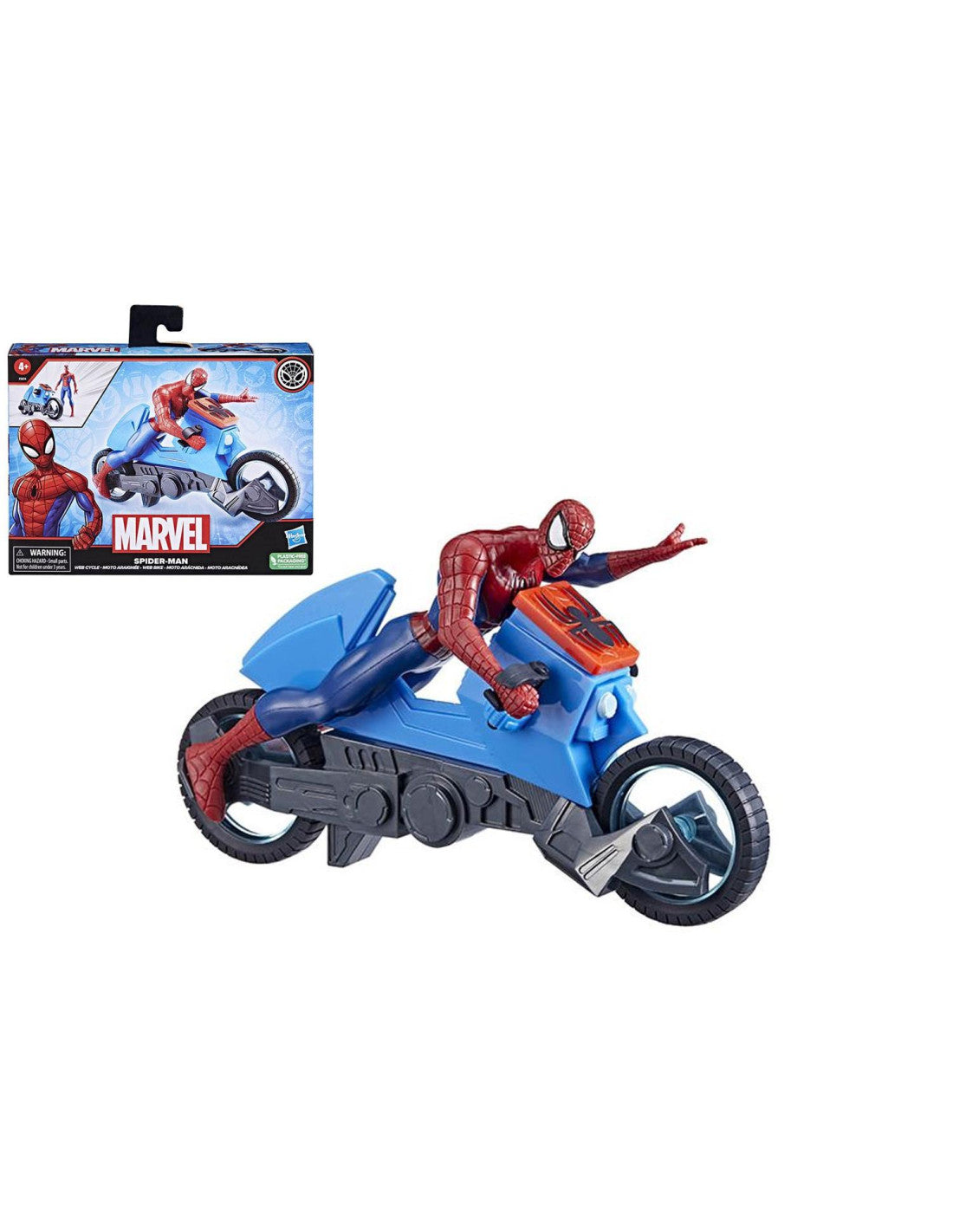 SPIDERMAN CON MOTOCICLETTA