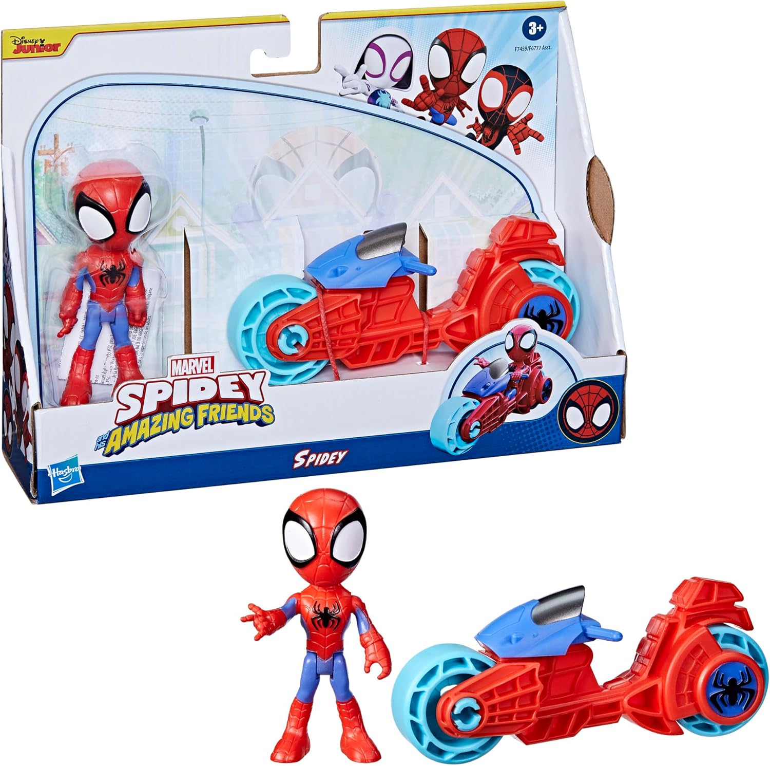 Action Figure di Spidey, Motocicletta