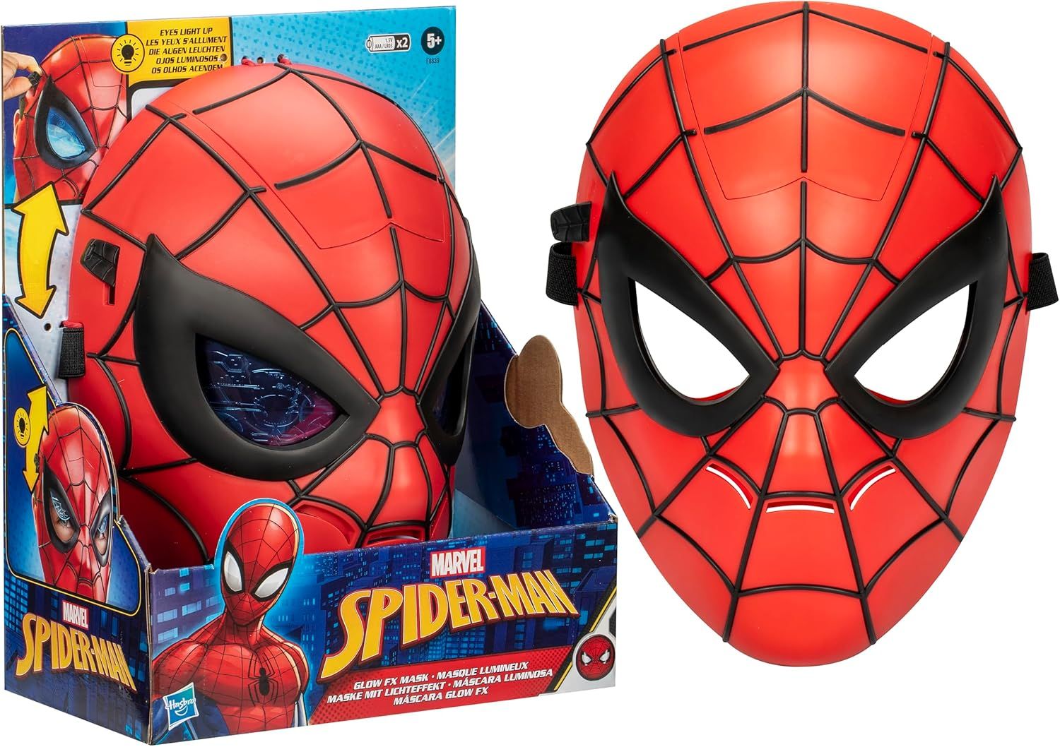 Maschera Spiderman Elettronica