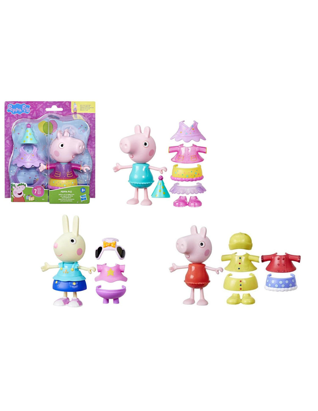 Peppa Pig con Vestito Festa in Maschera assortito