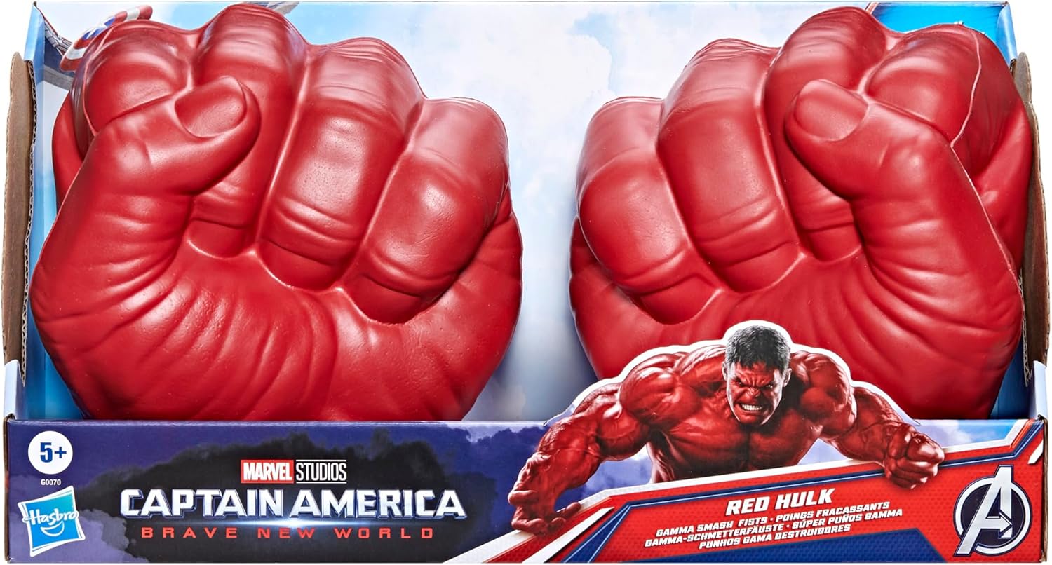 CAPITAN AMERICA PUGNI HULK ROSSI