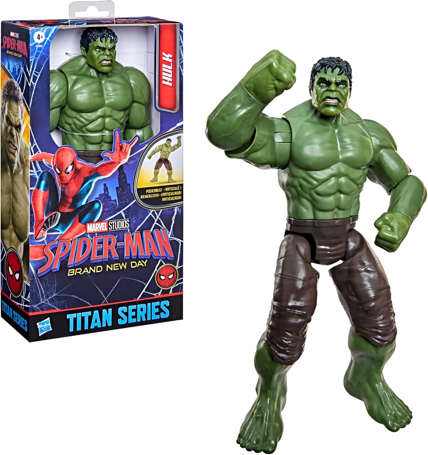 Spider-Man Titan Series, Hulk, action figure