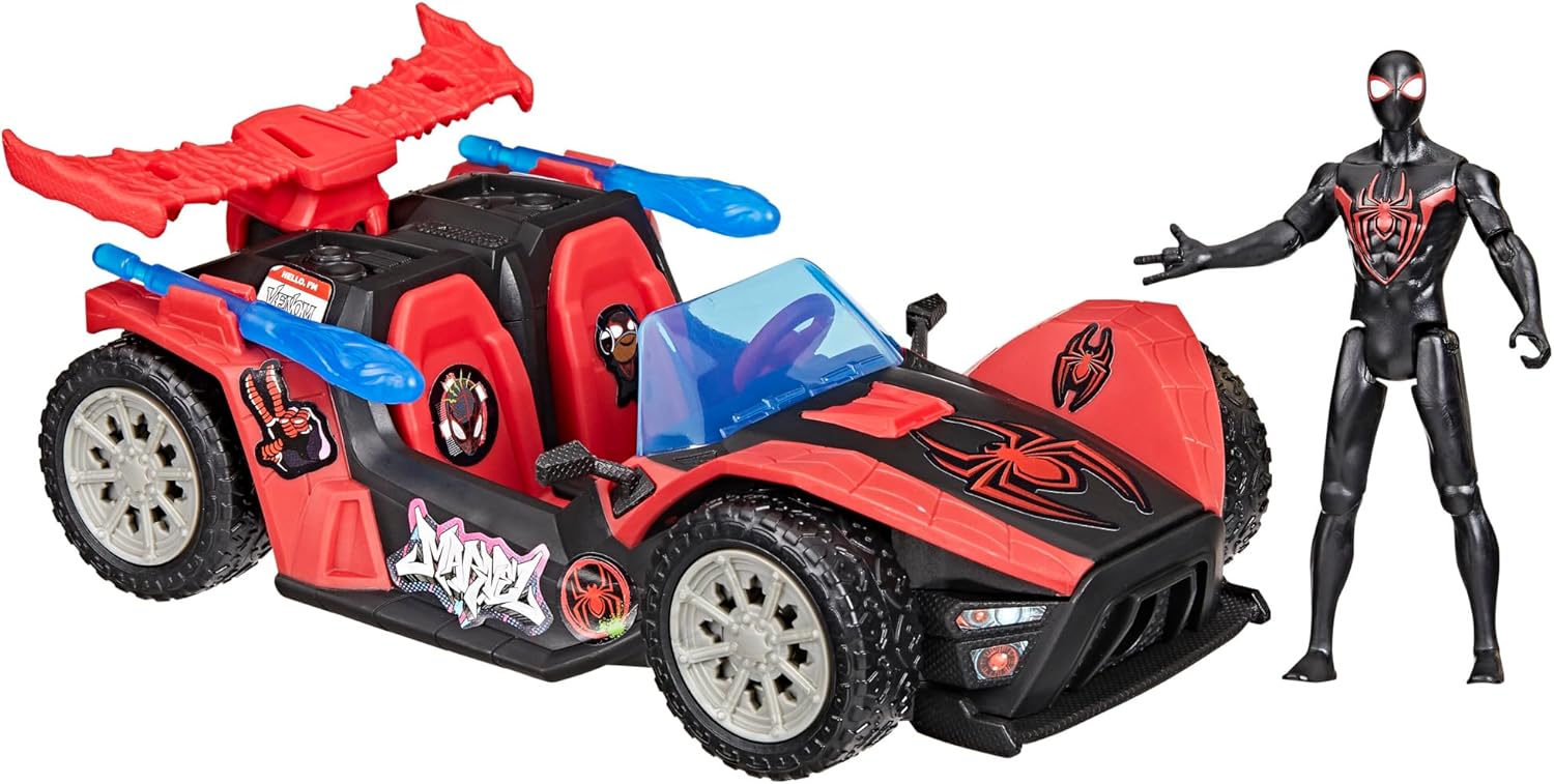 SPIDERMAN VENOM VERSUS MILES MORALES SPEED RACER G0736