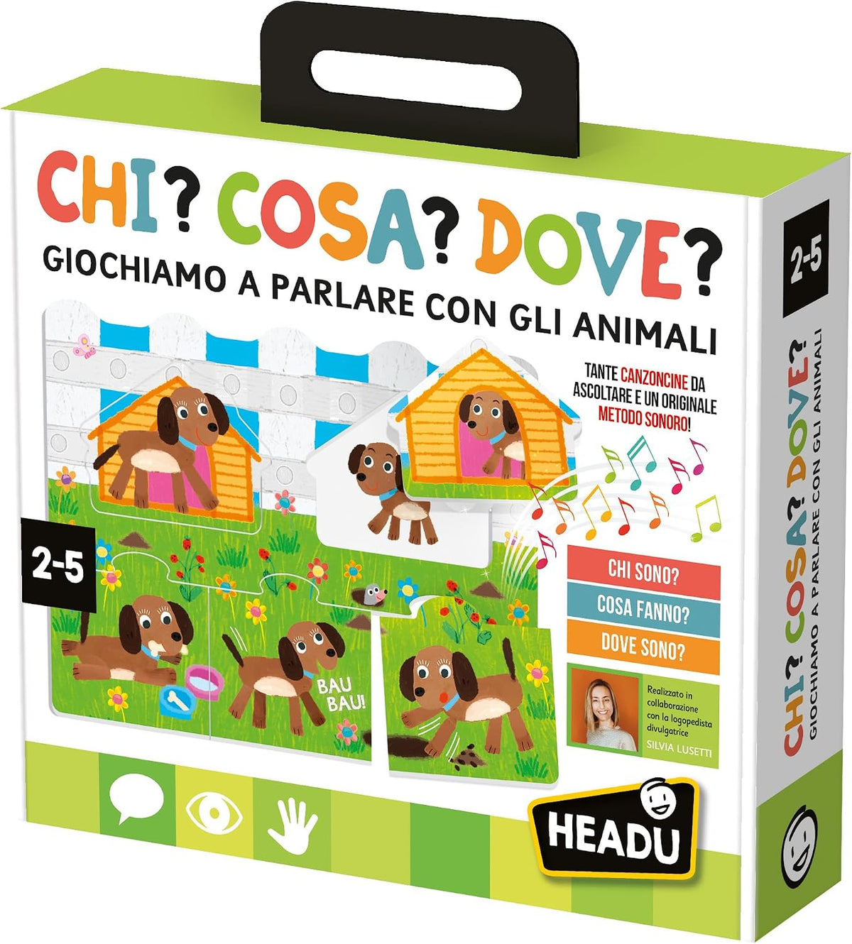 Chi? Cosa? Dove? Giochiamo a Parlare Con Gli Animali