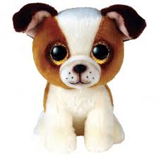 PELUCHE TY CANE HUGO 15CM