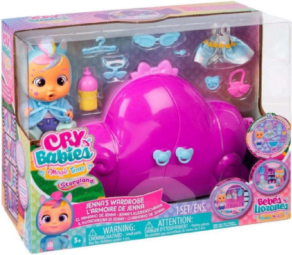 CRY BABIES Armadio Jenna Bambola e  Accessori