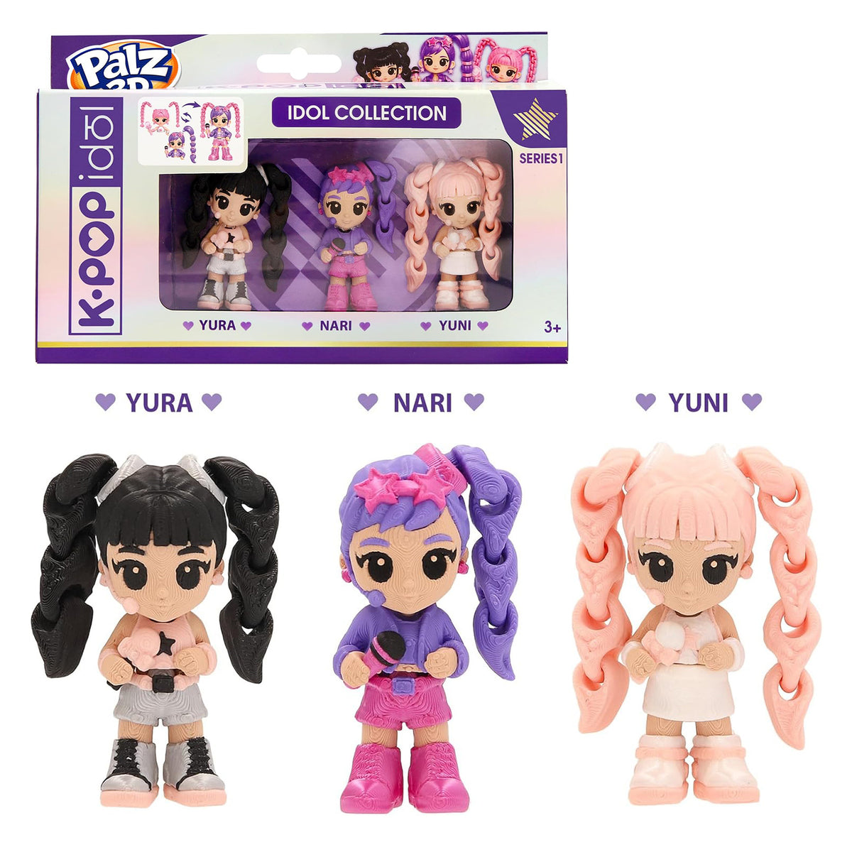 K POP MINI FIGURES PACK 3