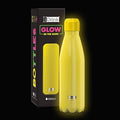 BORRACCIA TERMICA 500ML GLOW IN THE DARK GIALLO