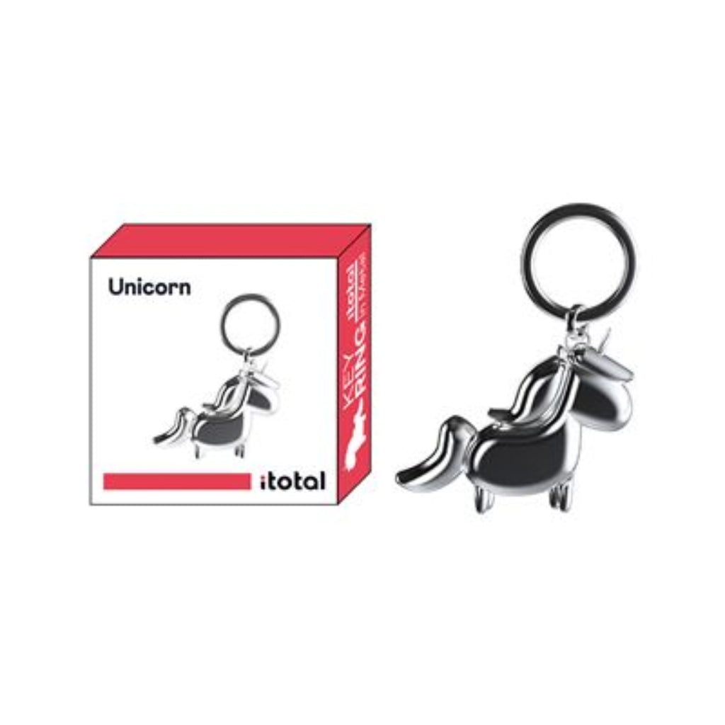 PORTACHIAVI IN METALLO UNICORNO