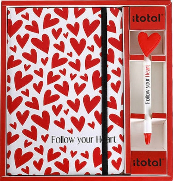 DIARIO+ penna cancellabile - Linea Follow your heart
