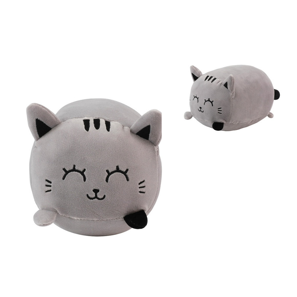 CUSCINO PICCOLO GATTO GRIGIO