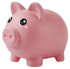 SALVADANAIO IN PLASTICA PIG MAIALINO ROSA