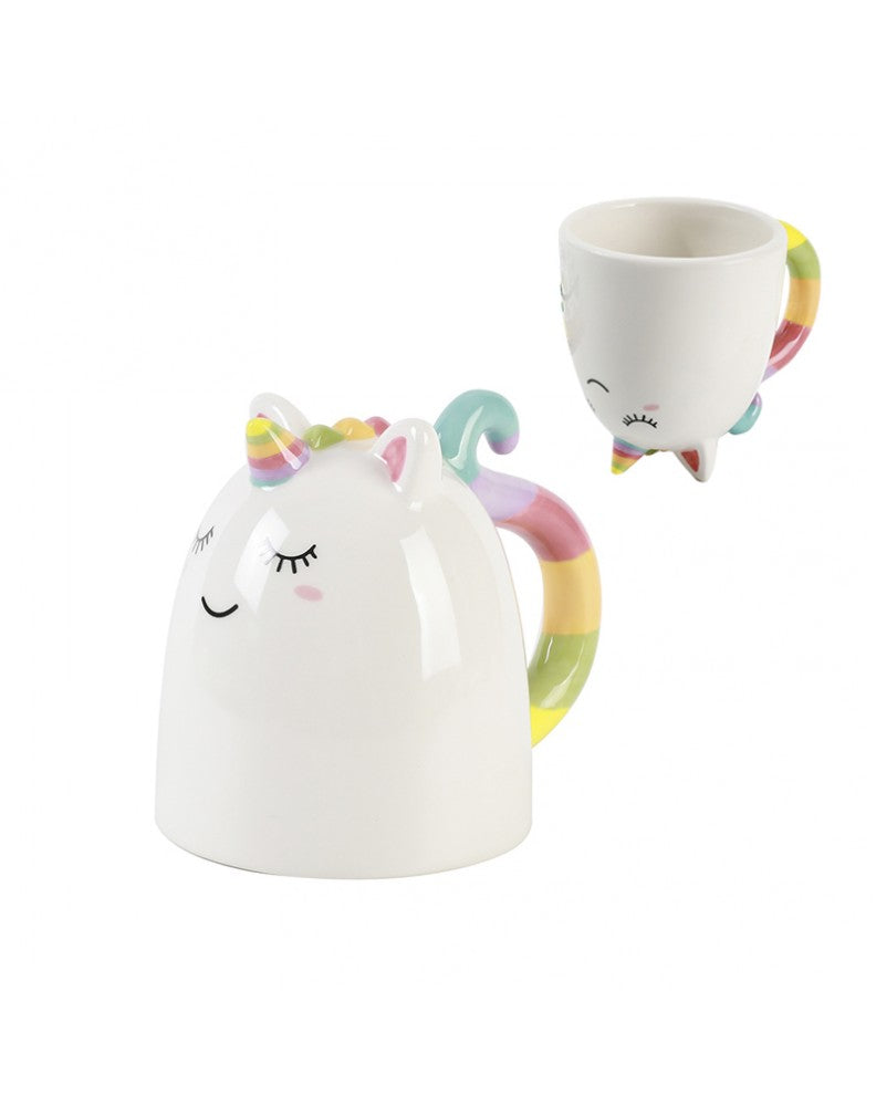 TAZZA IN CERAMICA UP & DOWN UNICORN
