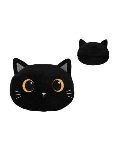 CUSCINO RISCALDABILE GATTO NERO