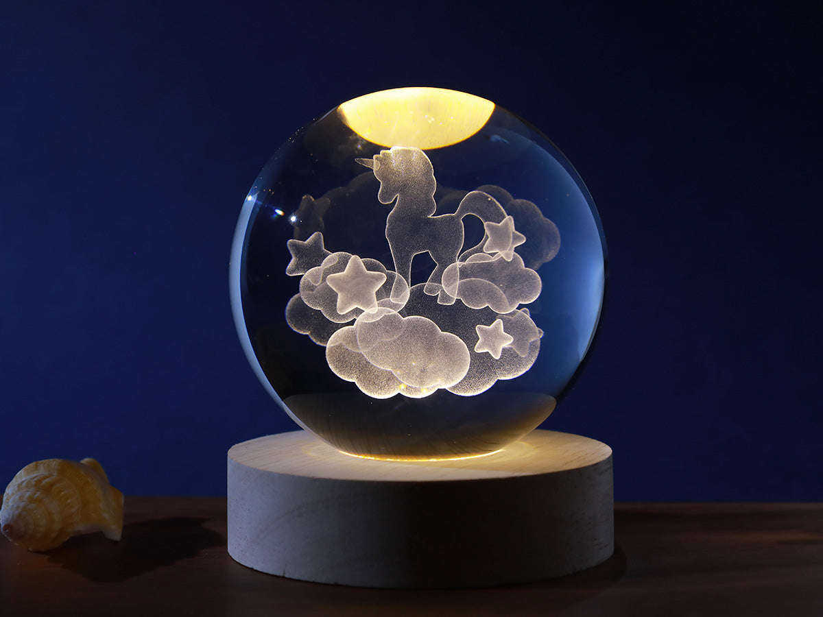 LAMPADA SFERA MEDIA UNICORN