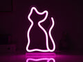 LAMPADA INSEGNA LED GATTO