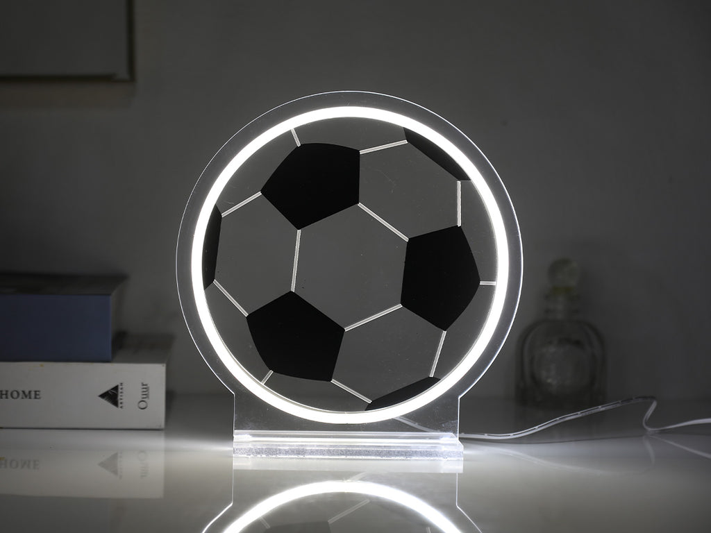 LAMPADA INSEGNA LED PALLA DA CALCIO
