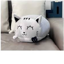 CUSCINO SQUISHY GREY CAT