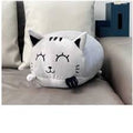 CUSCINO SQUISHY GREY CAT