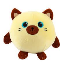 CUSCINO SQUISHY SIAMESE CAT