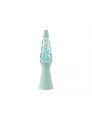 LAMPADA GLITTER SPACESHIP VERDE PASTELLO