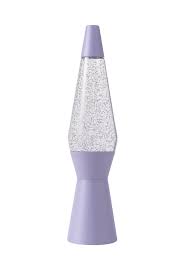 LAMPADA GLITTER SPACESHIP VIOLA PASTELLO