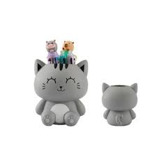 PORTAPENNE 3D GREY CAT