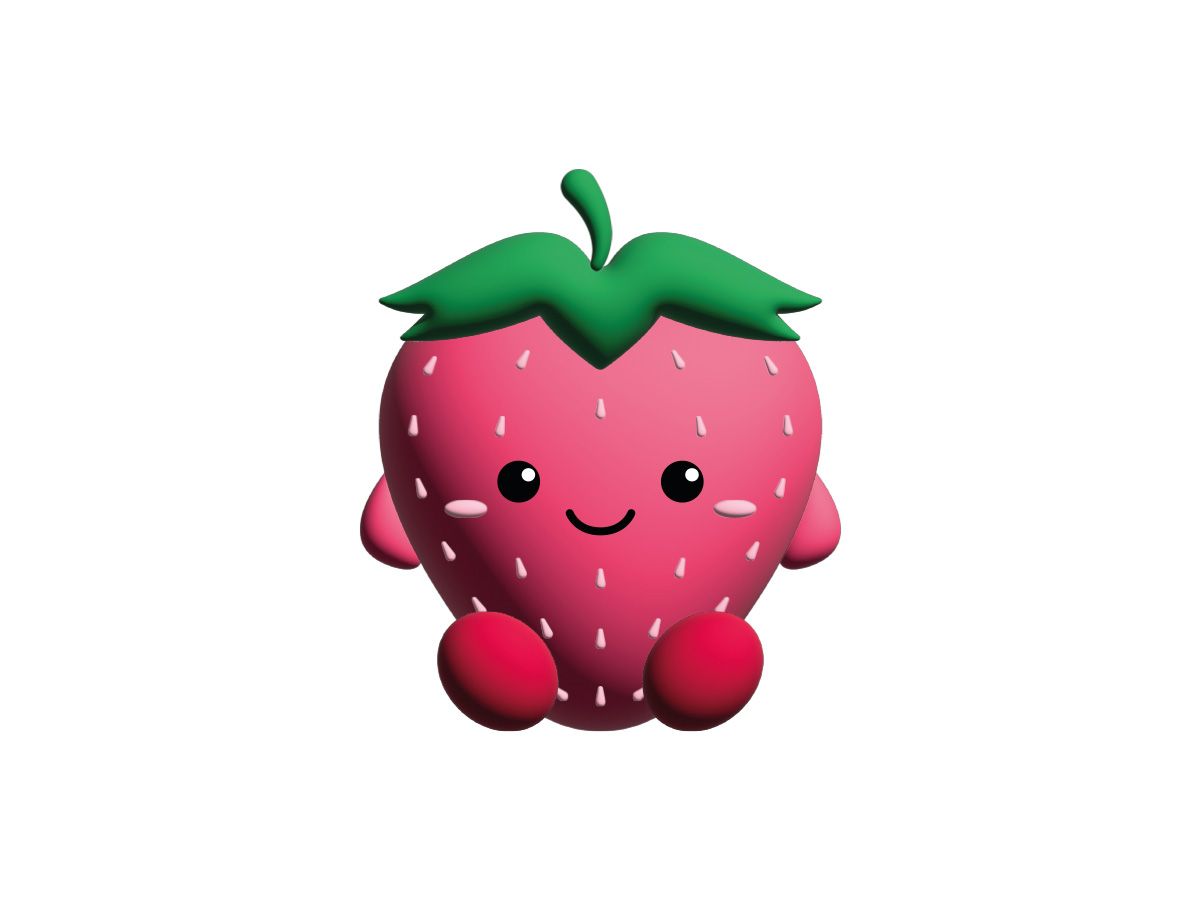 Anti- Stress SQUISHI Stella Strawberry