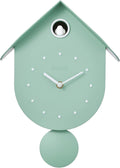 Orologio a Cucù Colorato da Parete con Uccellino VERDE PASTELLO