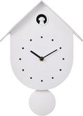 Orologio a Cucù Colorato da Parete con CANE BIANCO