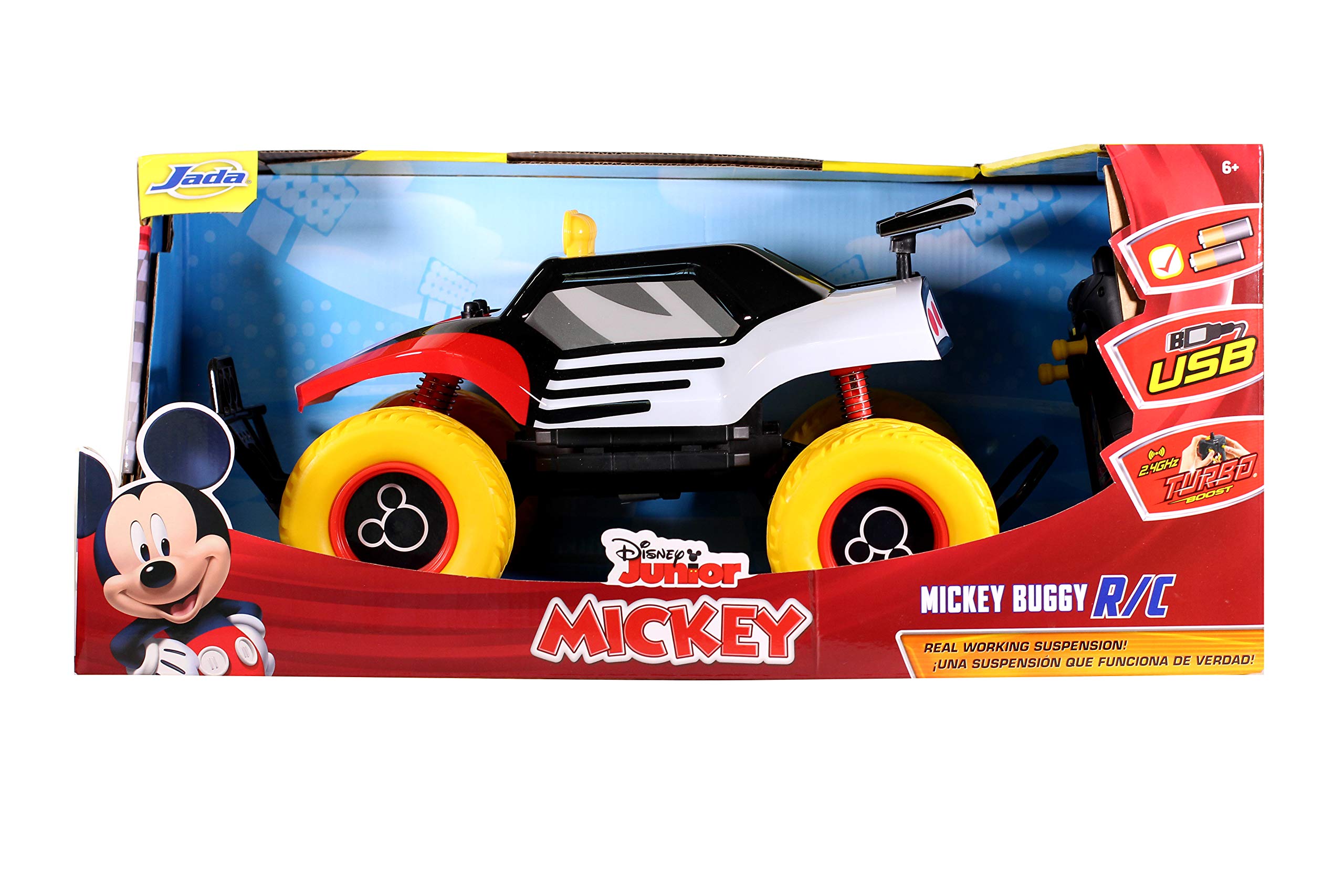 Mickey Mouse Buggy R/C, un'auto radiocomandata