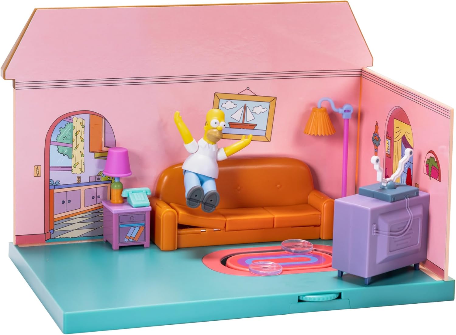The Simpson  playset dell'iconica casa dei Simpson! Ideale per ricreare