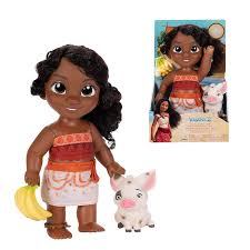 Disney Oceania 2 - Playset Bambola della sorellina di Vaiana Simea & Figure di Pua,