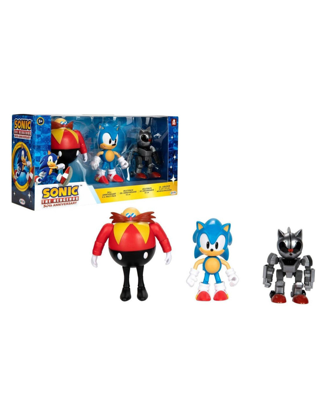 Sonic Personaggio 30o Anniversario 10 cm