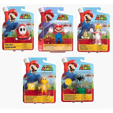 Super Mario Personaggi 10 cm assortiti
