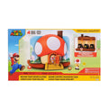 SUPER MARIO  Casa a Fungo con 4 Funzioni Interattive e Mini Figura Toad