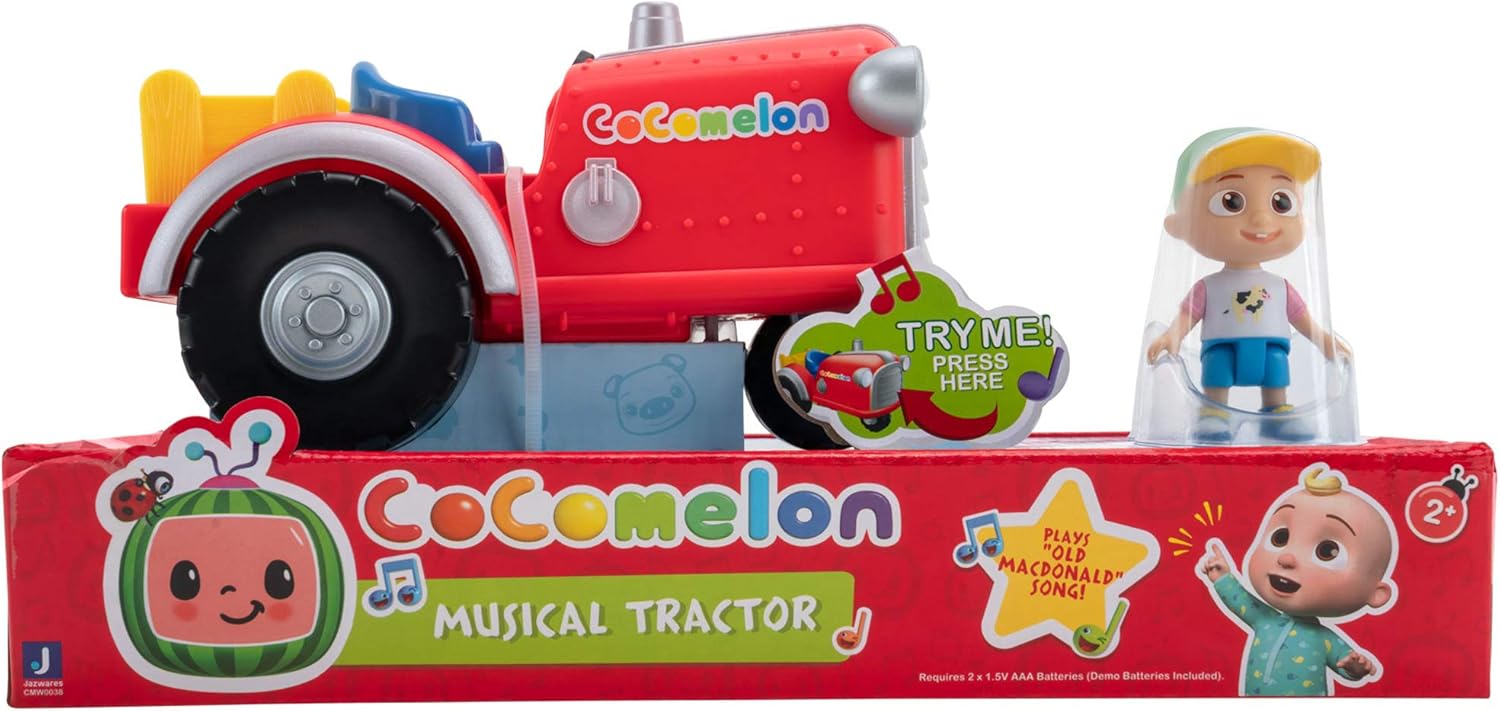 CoComelon  Trattore con Suono e Statuetta
