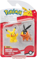 Pokémon Battle Figure First Partner 2 Pack (Tepig & Pikachu #7) W6
