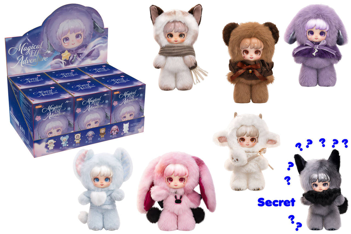 Miana Magical Elf Adventure Series Peluche 10CM in scatola a sorpresa