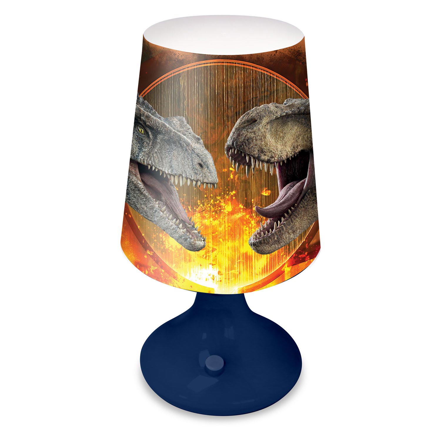 LAMPADA COMODINO A BATTERIE JURASSIC WORLD