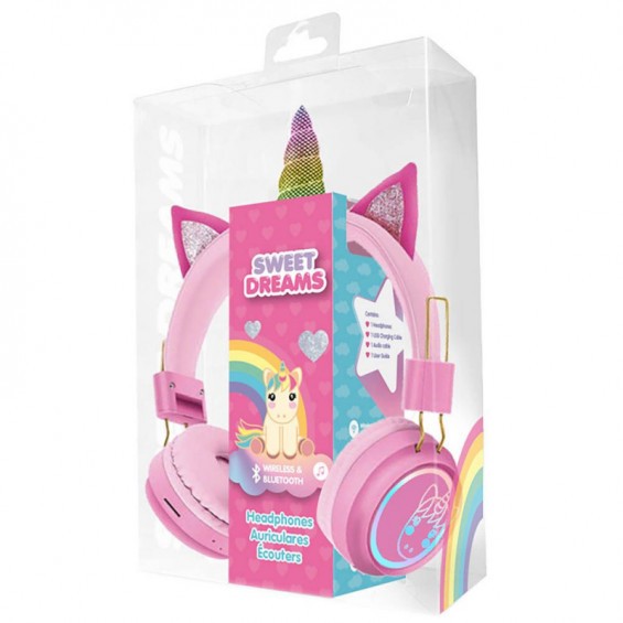 Sweet Dreams CUFFIE BLUETOOTH UNICORNO