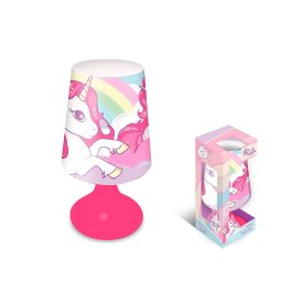 LAMPADA UNICORNO COMODINO A BATTERIE