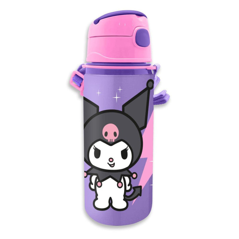 BORRACCIA ALLUMINIO600ML KUROMI