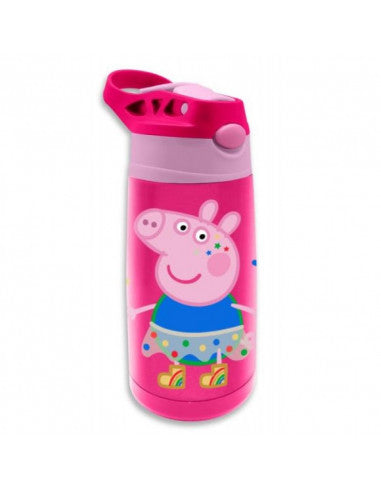PEPPA PIG BORRACCIA TERMICA CON BECCUCCIO APERTURA AUTOMATICA 400ML